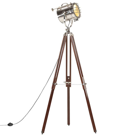 Gulvlampe med stativ heltre mango 180 cm