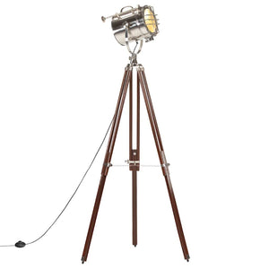 Gulvlampe med stativ heltre mango 180 cm