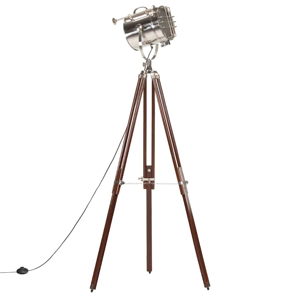Gulvlampe med stativ heltre mango 180 cm