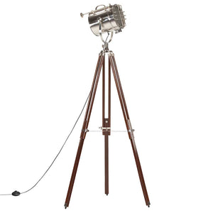 Gulvlampe med stativ heltre mango 180 cm