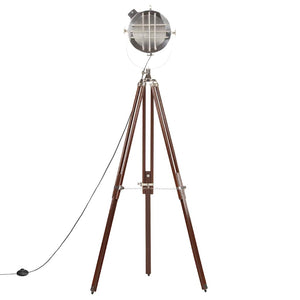 Gulvlampe med stativ heltre mango 180 cm