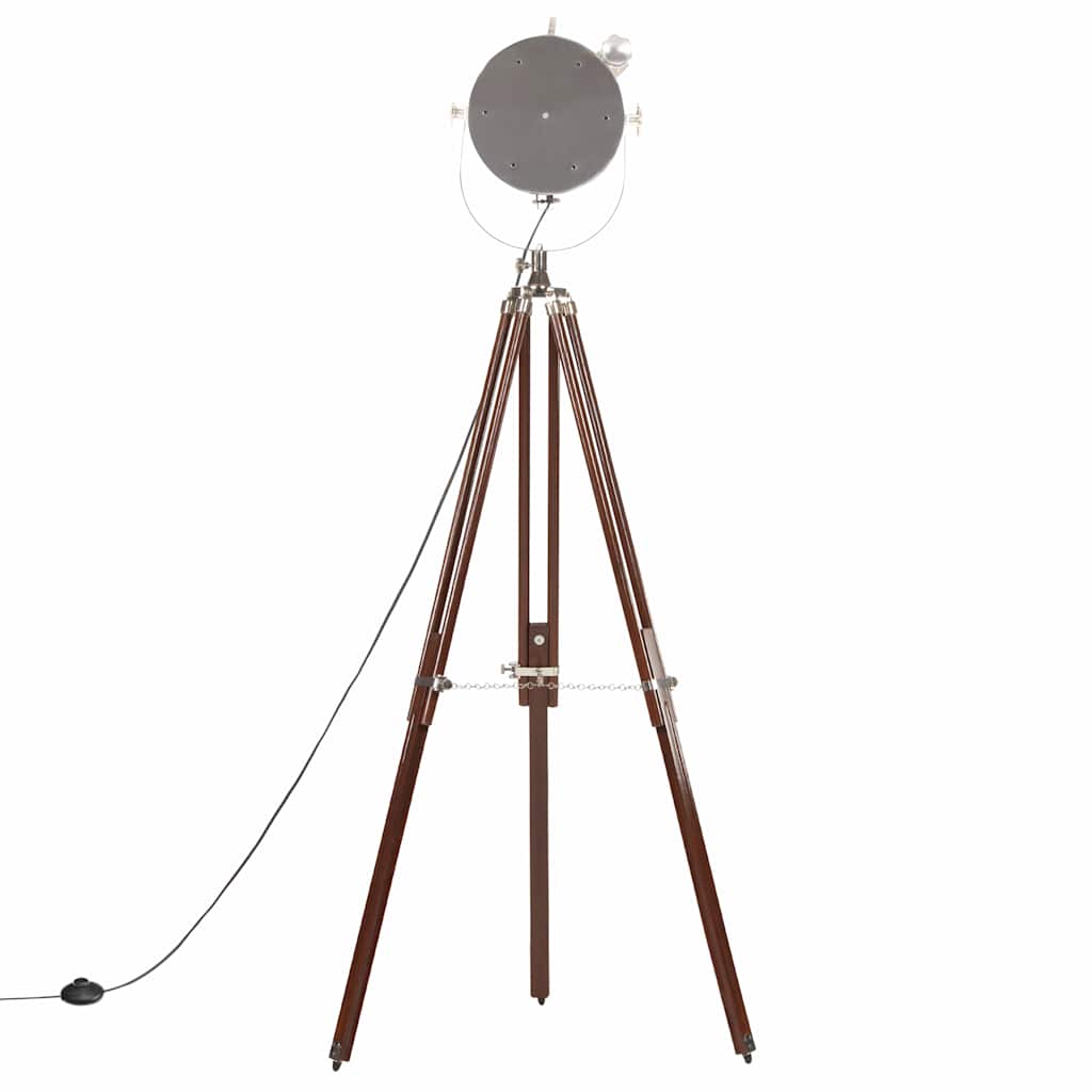 Gulvlampe med stativ heltre mango 180 cm