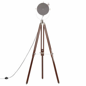 Gulvlampe med stativ heltre mango 180 cm
