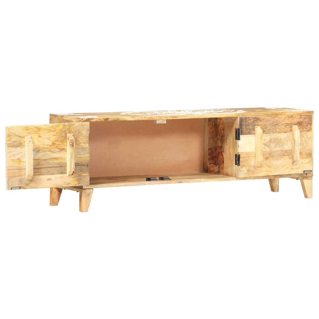 TV-benk 120x30x40 cm heltre mango