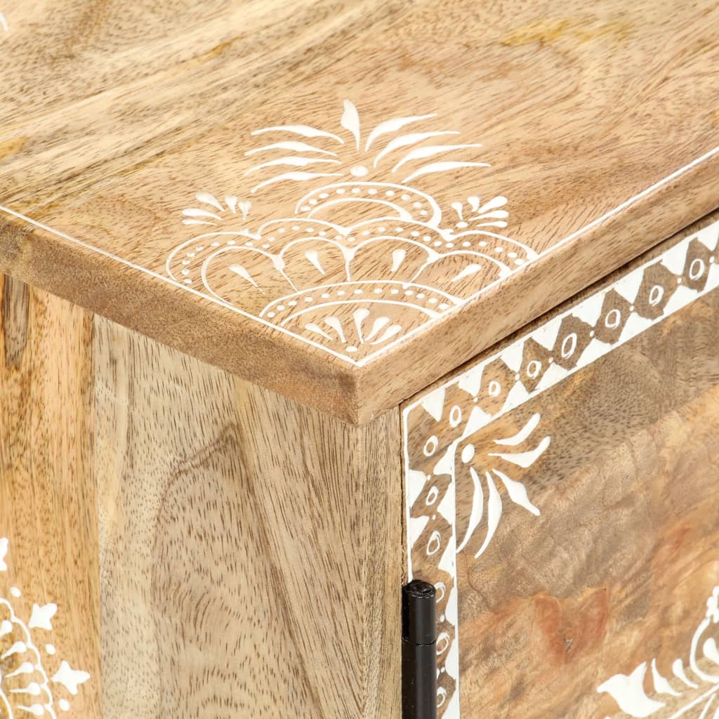 TV-benk 120x30x40 cm heltre mango