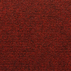 Trappematter 15 stk nålestempel 65x21x4 cm rød