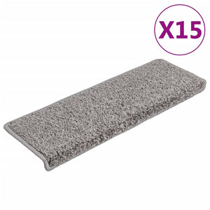 Trappetrinnstepper 15 stk 65x21x4 cm grå