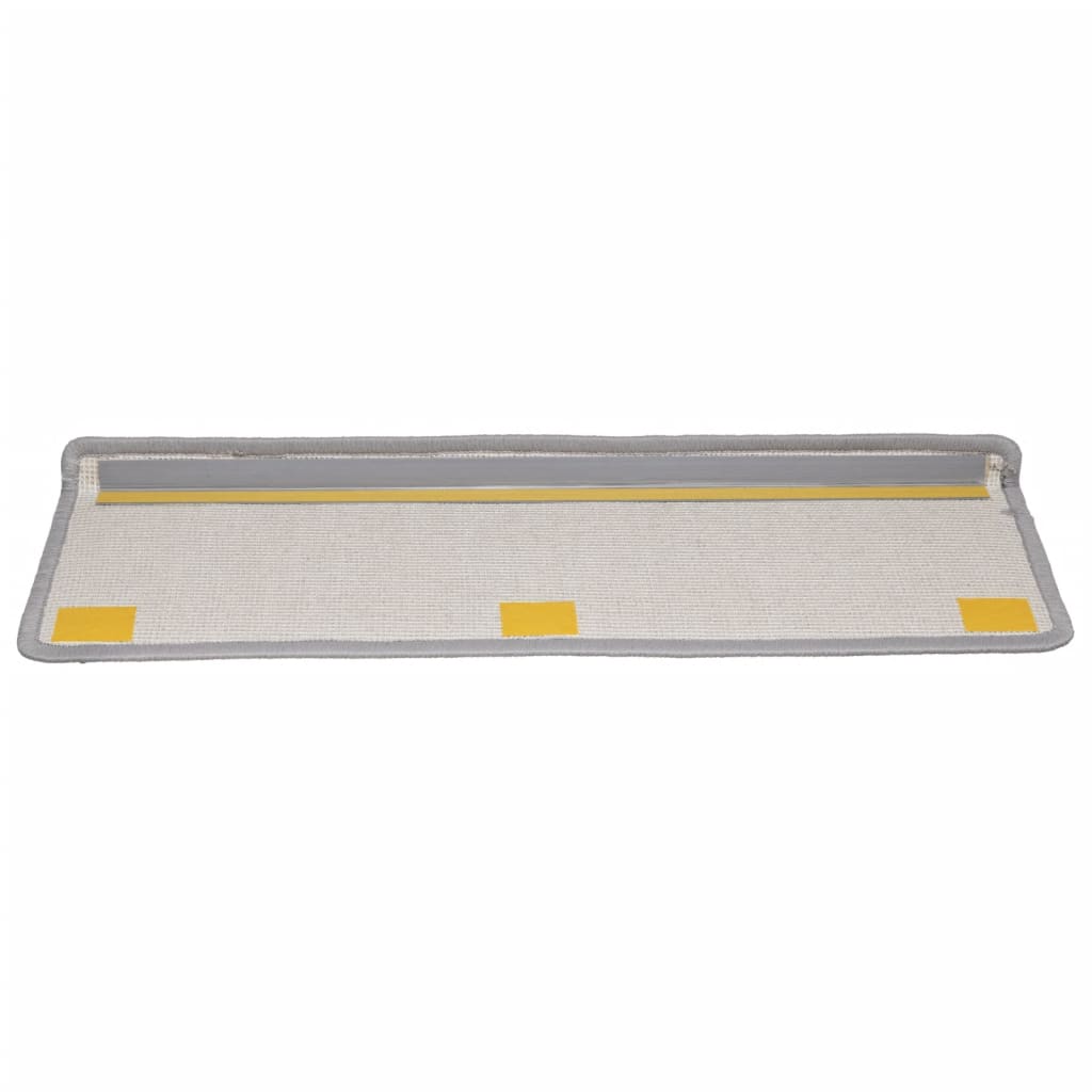 Trappetrinnstepper 15 stk 65x21x4 cm grå