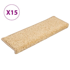 Trappetrinnstepper 15 stk 65x21x4 cm brun