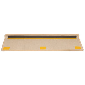 Trappetrinnstepper 15 stk 65x21x4 cm brun