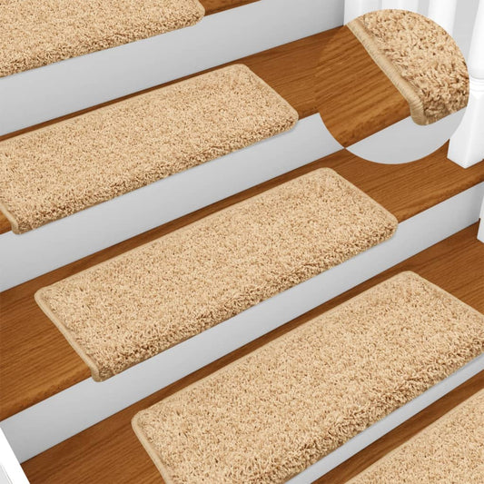 Trappetrinnstepper 15 stk 65x21x4 cm brun