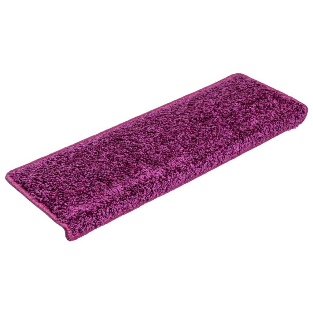 Trappetrinnstepper 15 stk 65x21x4 cm fiolett