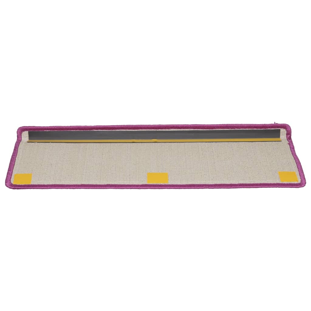 Trappetrinnstepper 15 stk 65x21x4 cm fiolett