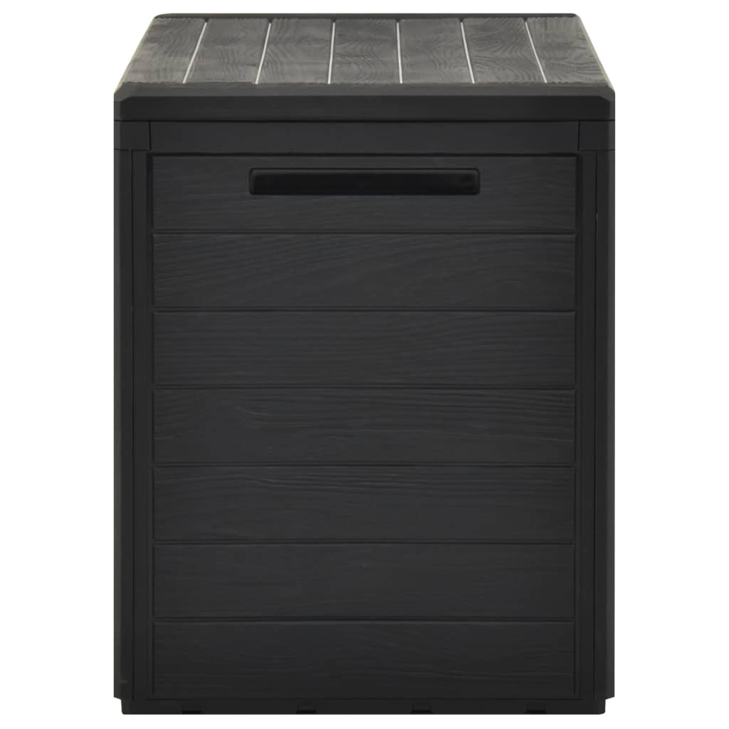 Pillow box anthracite 78x44x55 cm