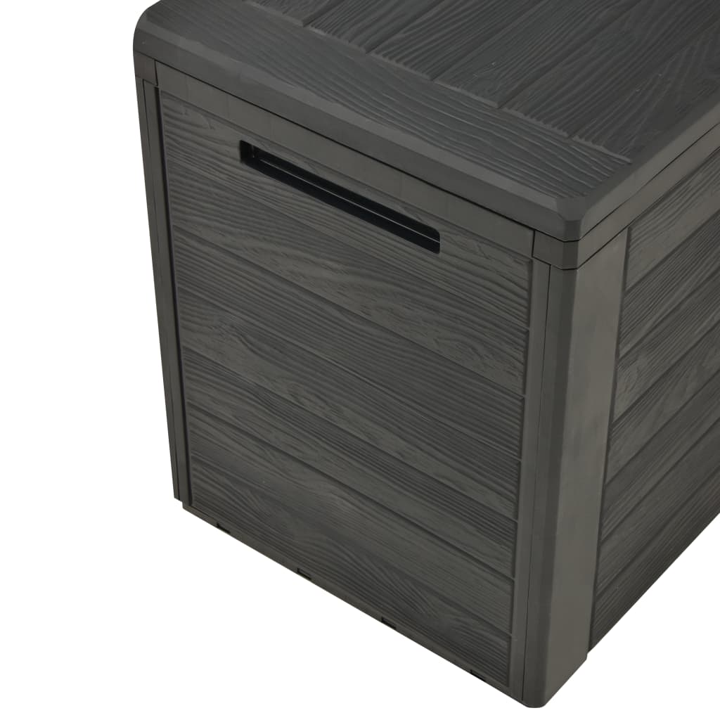Pillow box anthracite 78x44x55 cm