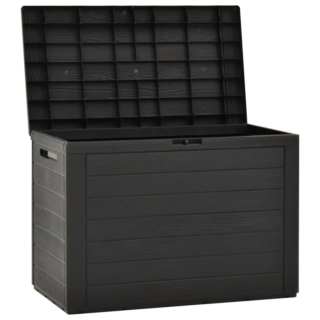 Pillow box anthracite 78x44x55 cm
