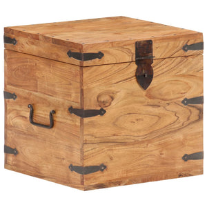 Kiste 40x40x40 cm heltre akasie