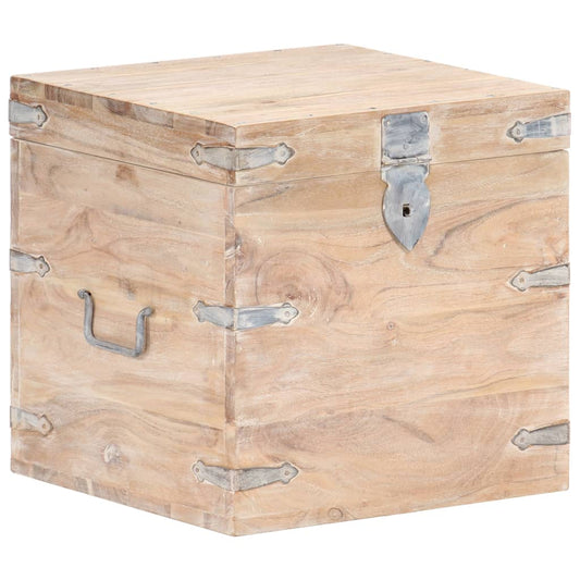 Kiste 40x40x40 cm heltre akasie