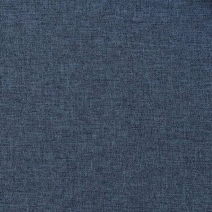 Lystette gardiner med maljer og lin-design blå 290x245 cm
