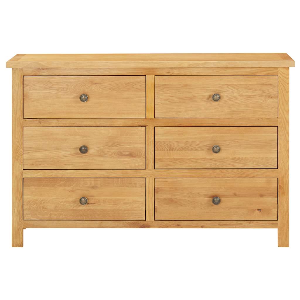 Kommode 105x33,5x73 cm heltre eik
