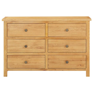 Kommode 105x33,5x73 cm heltre eik