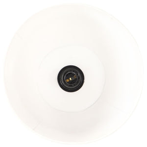 Gulvlampe hvit E27 heltre mango