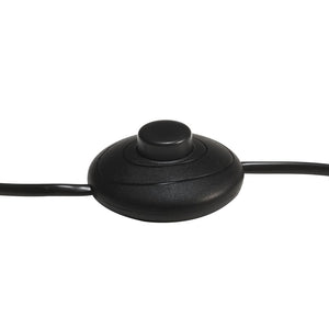 Gulvlampe hvit E27 heltre mango