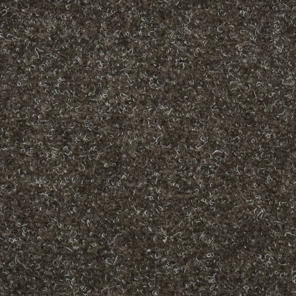 Selvklebende trappematter 15stk antrasitt 65x21x4cm nålestempel