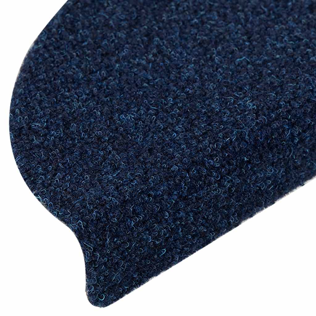 Selvklebende trappematter 15stk marineblå 56x17x3cm nålestempel