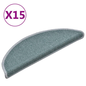 Trappetrinnstepper 15 stk blå 56x17x3 cm