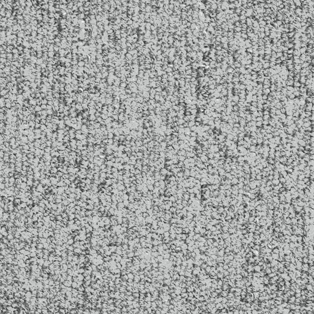 Trappetrinnstepper 15 stk lysegrå 65x24x4 cm