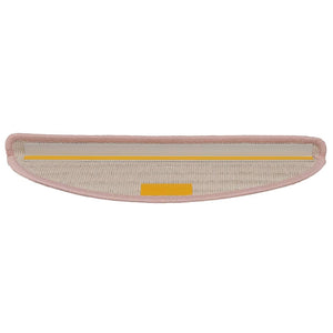 Trappetrinnstepper 15 stk lyserosa 56x17x3 cm