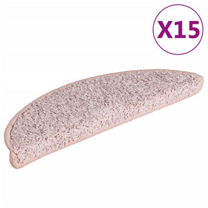 Trappetrinnstepper 15 stk lyserosa 65x21x4 cm