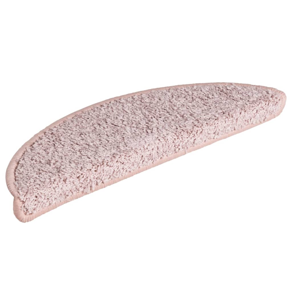 Trappetrinnstepper 15 stk lyserosa 65x21x4 cm