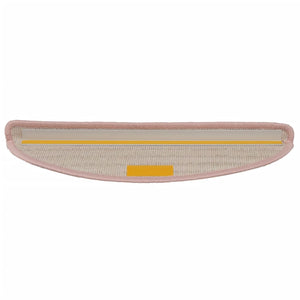 Trappetrinnstepper 15 stk lyserosa 65x21x4 cm