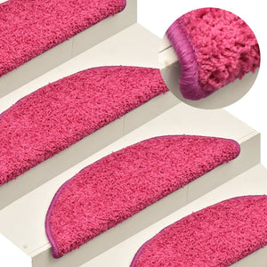 Trappetrinnstepper 15 stk rosa 56x17x3 cm