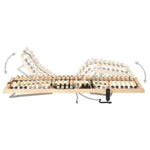 Elektrisk lamellbunn med 28 lameller 7 soner 70x200 cm
