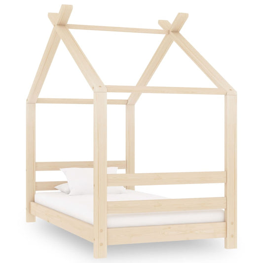 Sengeramme barn heltre furu 70x140 cm