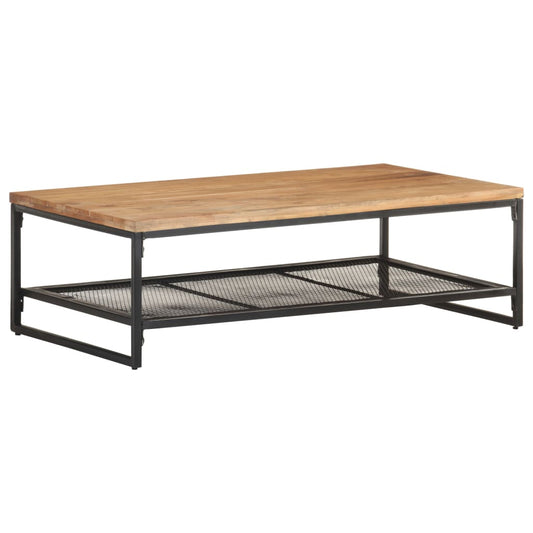 Coffee table 110x60x35 cm solid acacia wood