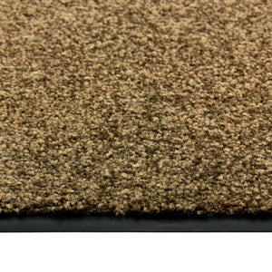 Doormat washable brown 40x60 cm