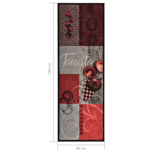 Kjøkkenmatte vaskbar Tomato 60x180 cm