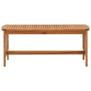 Coffee table 102x50x43 cm solid acacia wood