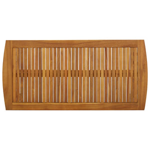 Coffee table 102x50x43 cm solid acacia wood