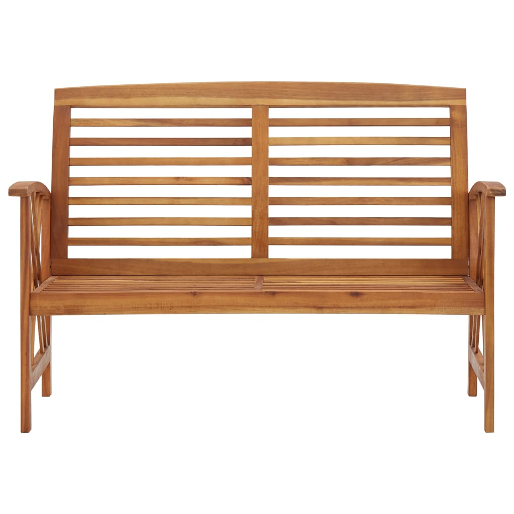 Hagebenk 119 cm heltre akasie