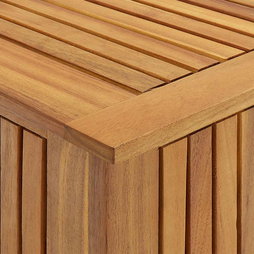 Pillow box 60x50x58 cm solid acacia wood