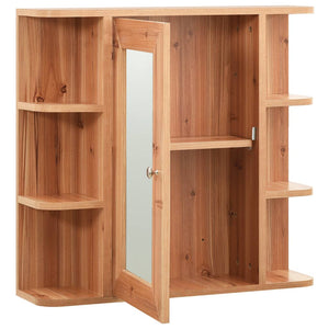 Speilskap til baderom eik 66x17x63 cm MDF