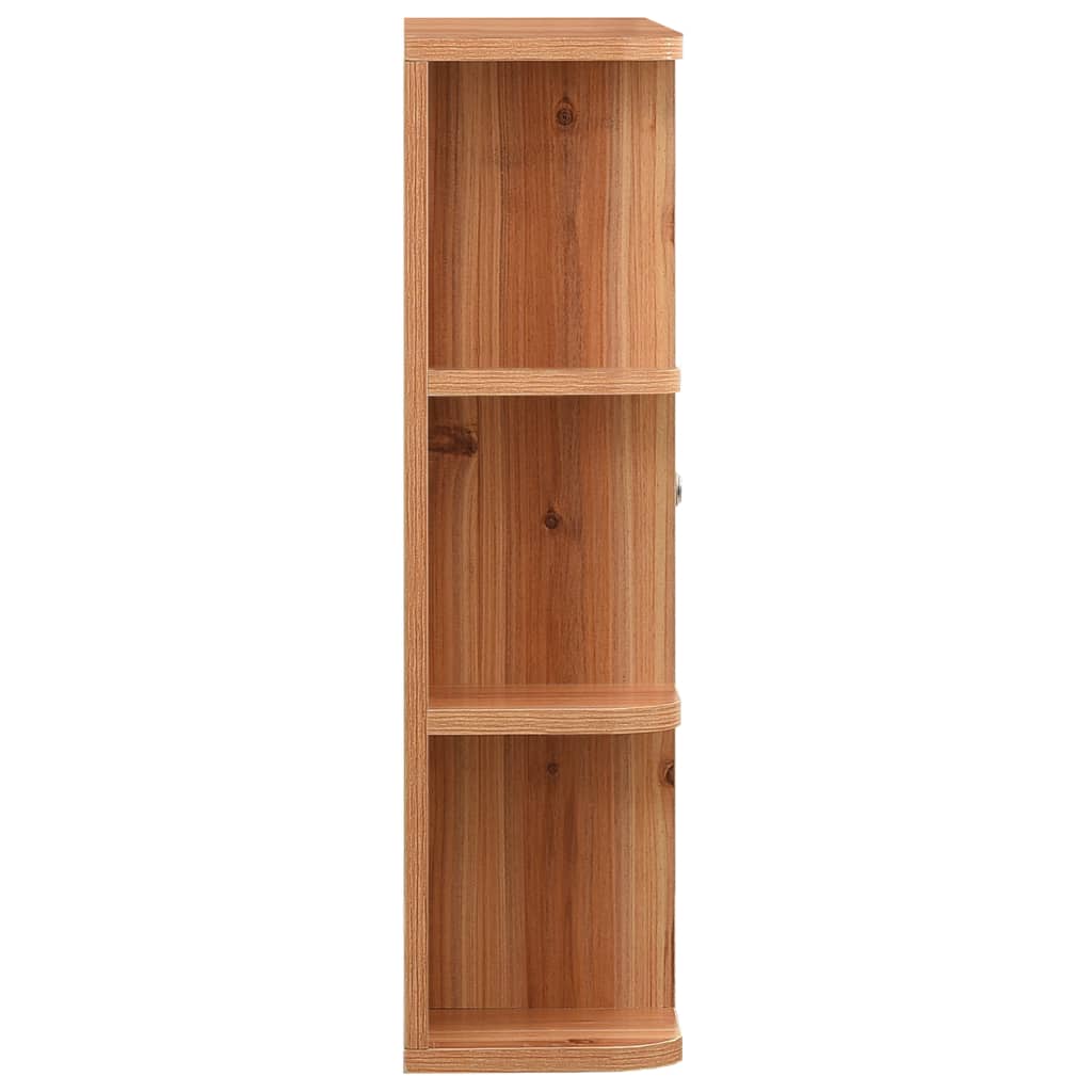 Speilskap til baderom eik 66x17x63 cm MDF