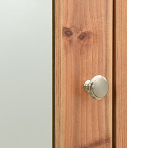 Speilskap til baderom eik 66x17x63 cm MDF