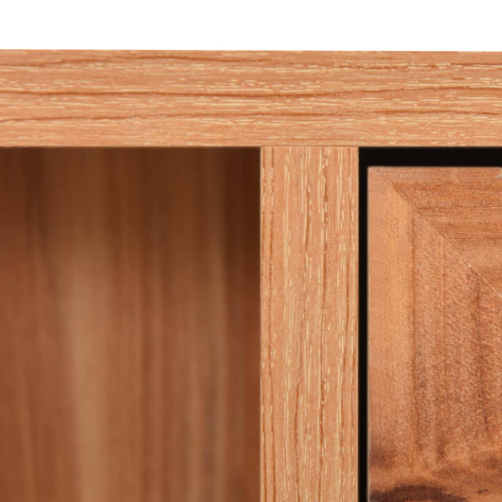 Speilskap til baderom eik 66x17x63 cm MDF