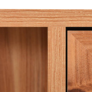 Speilskap til baderom eik 66x17x63 cm MDF